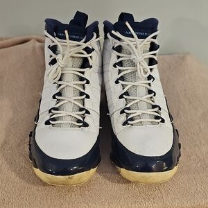 Jordan 9 Retro UNC Pearl Blue Size 11.5 Mens